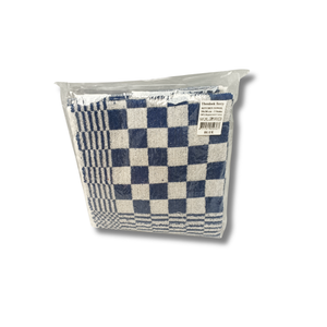 Keukendoek - Handdoek Geblokt Blauw