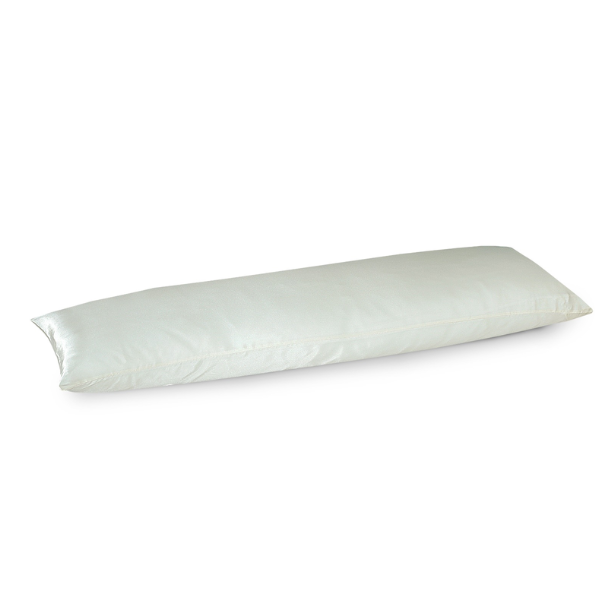 Lichaamskussen Sloop Beauty Zijde Gebroken Wit 40x145 cm 