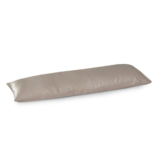 Lichaamskussen Sloop Beauty Zijde Taupe 40x145 cm 