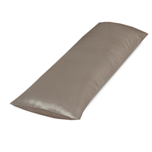 Lichaamskussen Sloop Beauty Zijde Taupe 40x145 cm 