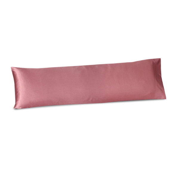 Body Pillow Sloop Beauty Silk Rosewood 40x145 cm