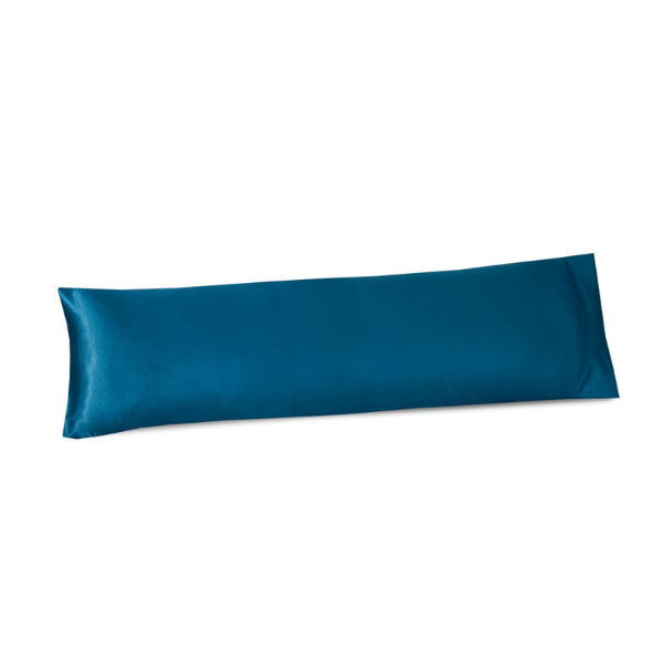 Body Pillow Sloop Beauty Silk Petrol Blauw 40x145 cm