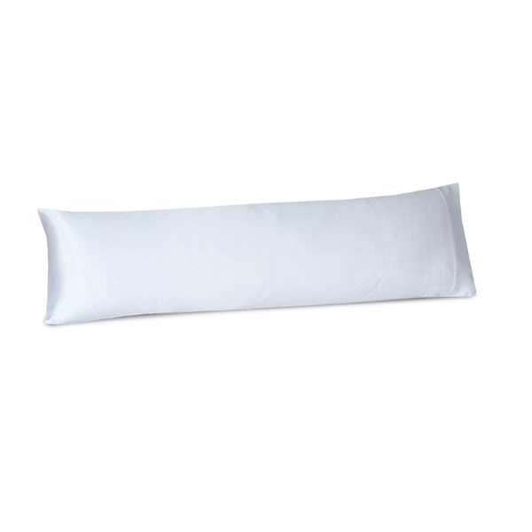 Body Pillow Sloop Beauty Silk White 40x145 cm