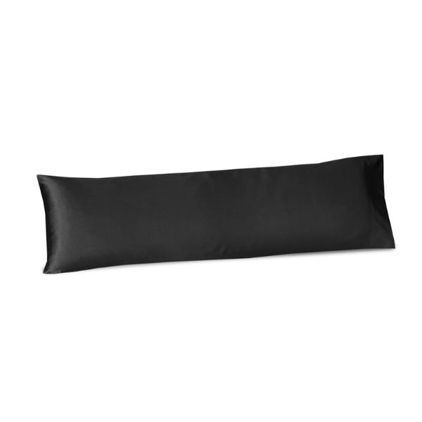 Body Pillow Sloop Beauty Silk Zwart 40x145 cm