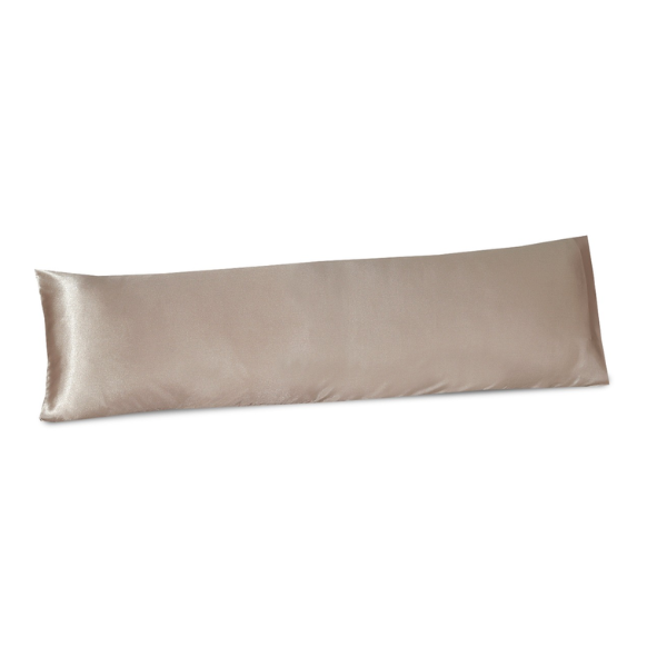Lichaamskussen Sloop Beauty Zijde Taupe 40x145 cm 