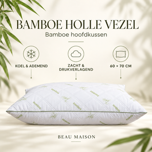 Bamboe Kussen Holle Vezel