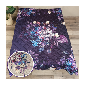 Zomerdekbed Zonder Overtrek Dreamy Floral 230x250 cm