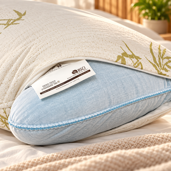 Supportive Body Pillow Bamboo Memory Foam