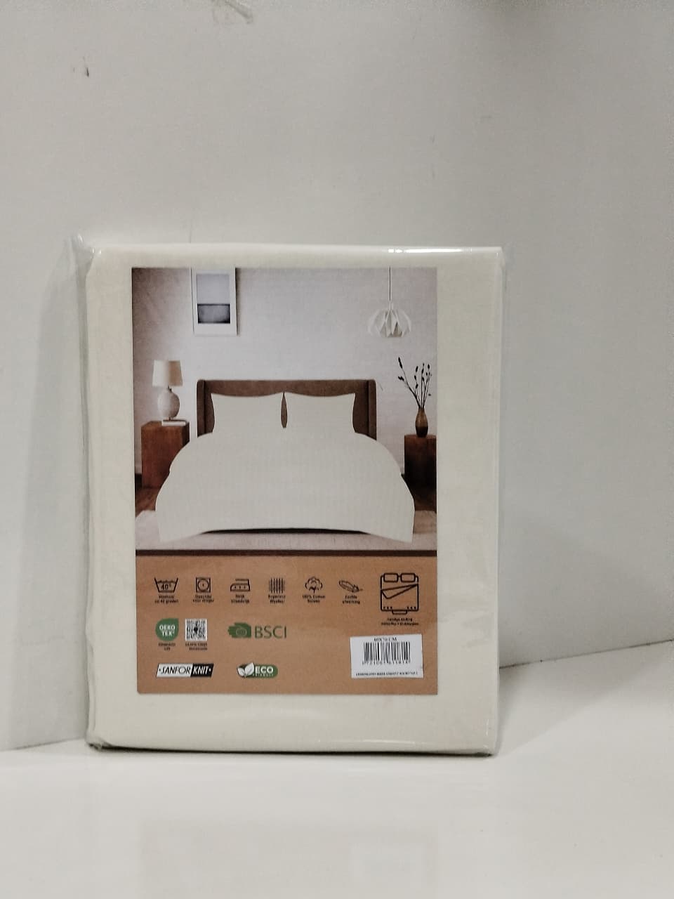 Kussenslopen Hotellinnen 27 mm - Set van 2 - 60x70 cm - Creme