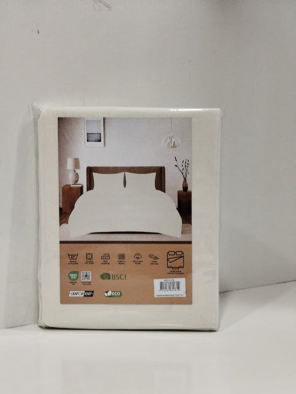 Kussenslopen Hotellinnen 27 mm - Set van 2 - 60x70 cm - Creme