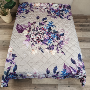 Dreamy Floral - Katoen Satijn Bedsprei