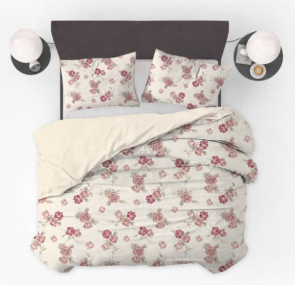 Duvet Without Cover Flowers Diamond | Easy Duvet