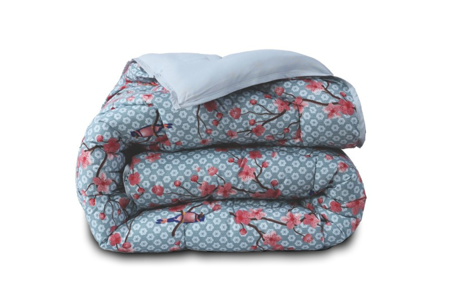 Dekbed Zonder Overtrek Japon Blue | Easy Dekbed Uni