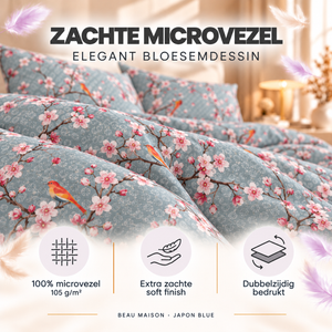 Duvet Cover Japon Blue