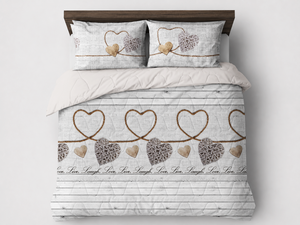 Duvet Without Cover Live Laugh Love | Easy Duvet