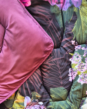 Dekbed Zonder Overtrek Purple Flowers | Easy Dekbed Uni