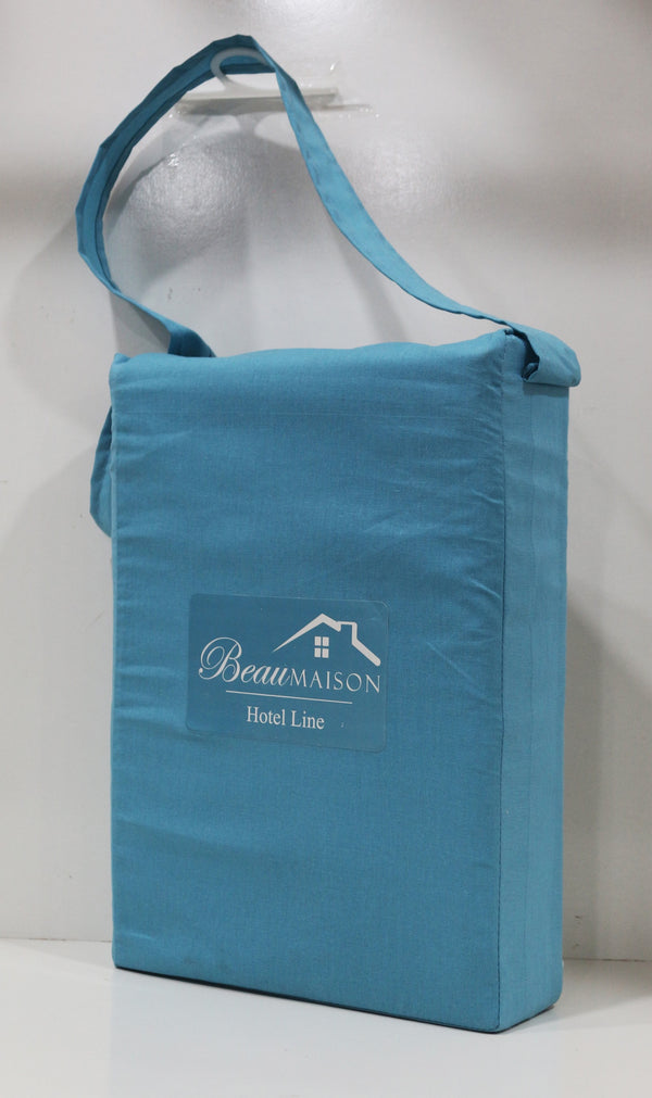 Hotellinnen Dekbedovertrek Blauw | 27mm Streep