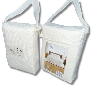 Waffle Duvet Cover Cream