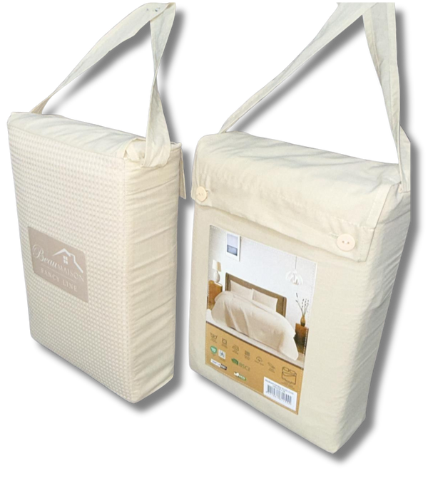Waffle Duvet Cover Sand