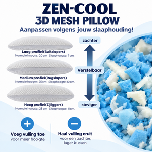 Zen-Cool 3D - Mesh Pillow