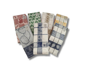Assorti Jaquard  luxe Theedoek (set van 6) - 100% Katoen