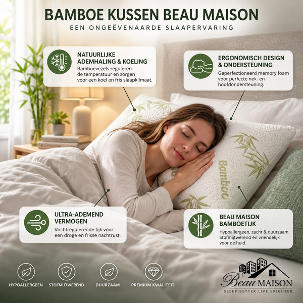 Bamboe Kussen | Original Bamboo Pillow