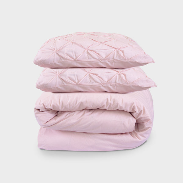 Dekbedovertrek Augustine Roze