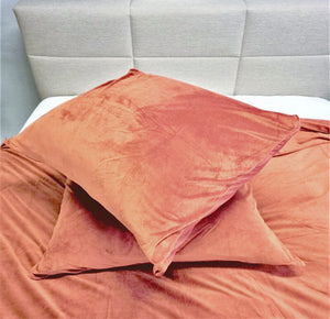Dekbedovertrek Velvet Nude/Roze 