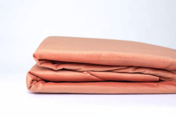 Dekbedovertrek Velvet Nude/Roze 