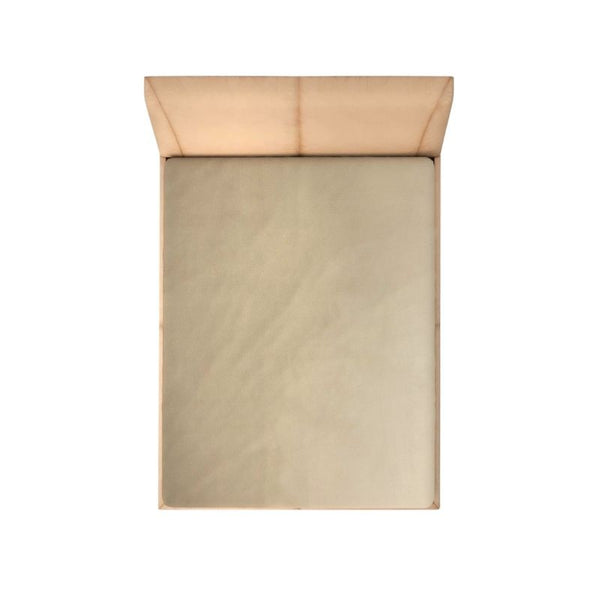 Hoeslaken Velvet Taupe Grijs - Fluwelen velours 