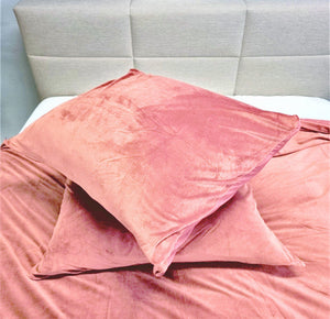 Dekbedovertrek Velvet Oud Rose 