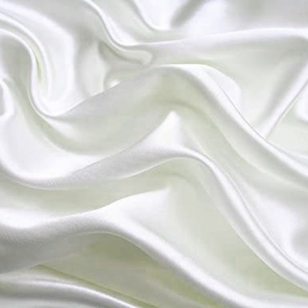 Dekbedovertrek Beauty Zijde - Wit - 100% Glans Satijn 
