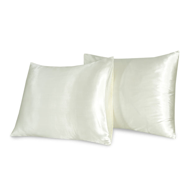 Kussenslopen Beauty Zijde Creme - 2 stuks 
