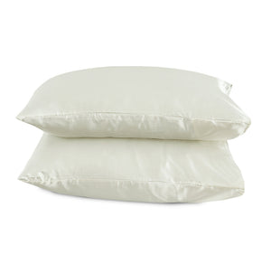 Kussenslopen Beauty Zijde Creme - 2 stuks 