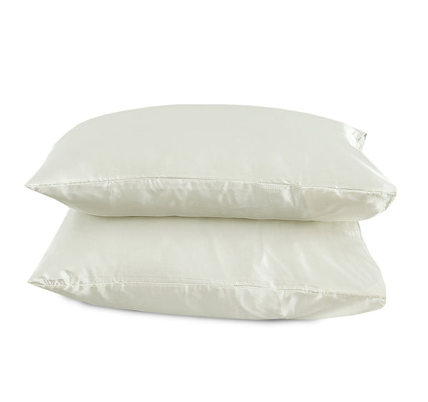 Kussenslopen Beauty Zijde Creme - 2 stuks 