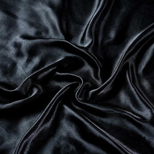 Kussenslopen Beauty Silk Zwart - 2 stuks 