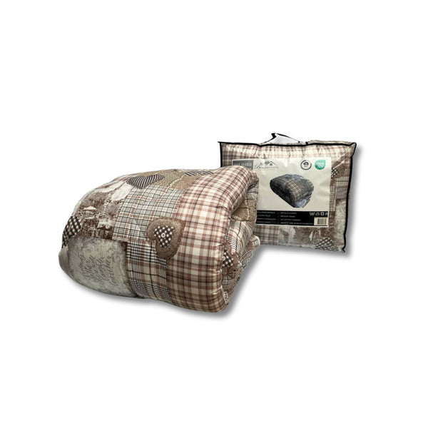 Dekbed Zonder Overtrek Beige-Taupe