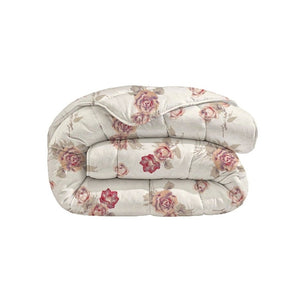 Dekbed Zonder Overtrek Flower Diamond Pink - Easy Dekbed