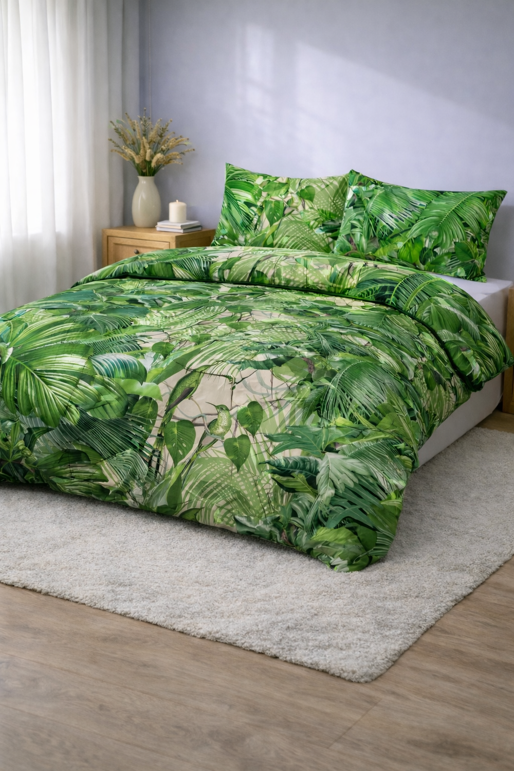 Dekbed Zonder Overtrek Jungle Jumina | Easy Dekbed | Printed Onderzijde