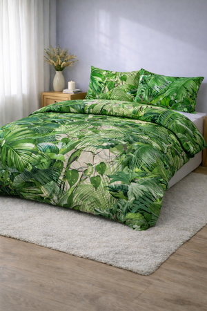 Dekbed Zonder Overtrek Jungle Jumina | Easy Dekbed | Printed Onderzijde