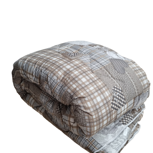Dekbed Zonder Overtrek Beige-Taupe