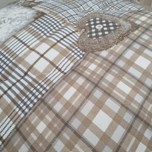 Dekbed Zonder Overtrek Beige-Taupe