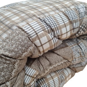 Dekbed Zonder Overtrek Beige-Taupe