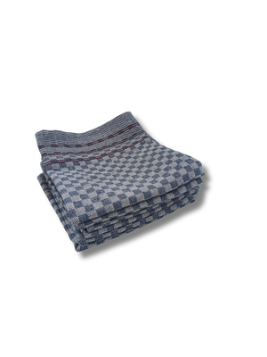 Theedoek Royaal  50x90 cm (set van 6) - 100% Katoen Grijs of Blauw