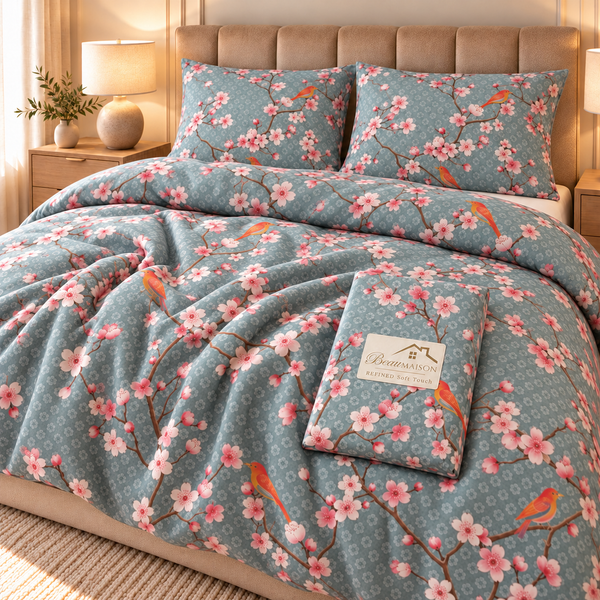 Duvet Cover Japon Blue
