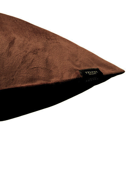 Lichaamskussen Sloop Velvet Coffee Brown