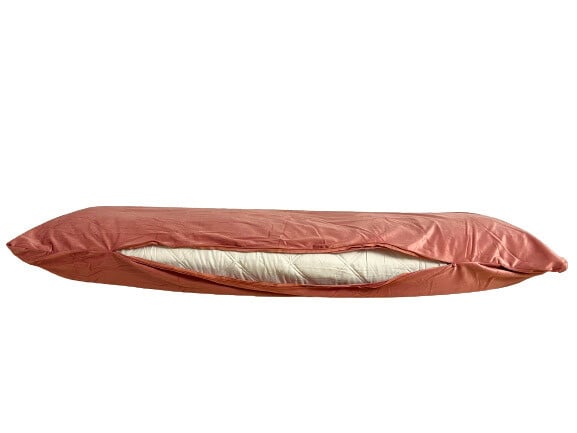 Lichaamskussen Sloop Velvet Nude Pink 
