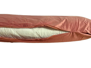 Lichaamskussen Sloop Velvet Nude Pink 