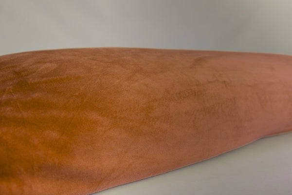 Lichaamskussen Sloop Velvet Caramel Latte 