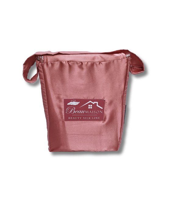 Dekbedovertrek Beauty Silk - Rosewood  - 100% Glans Satijn 